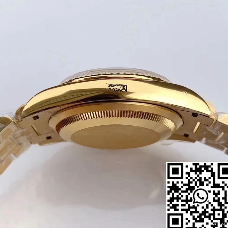 Day-Date Roman Rolex EW M128238 Scale Dial White Time Factory 0129